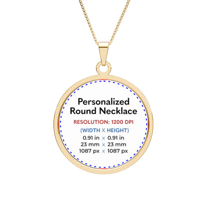 Personalized Pet Photo Pendant Necklace | Custom Dog & Cat Photo Jewelry