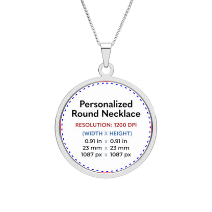 Personalized Pet Photo Pendant Necklace | Custom Dog & Cat Photo Jewelry